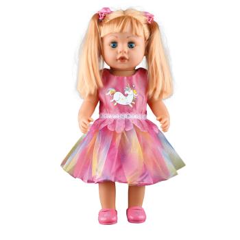 Frisierpuppe Ariana, mit Geräuschen und Zubehör, Grösse 43 cm