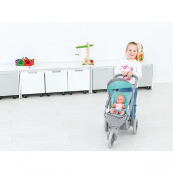 Puppen-Buggy, sportlich, gross