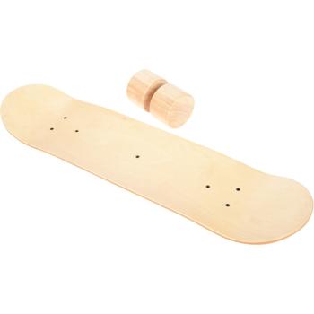 Balance-Board aus Holz, gebogen