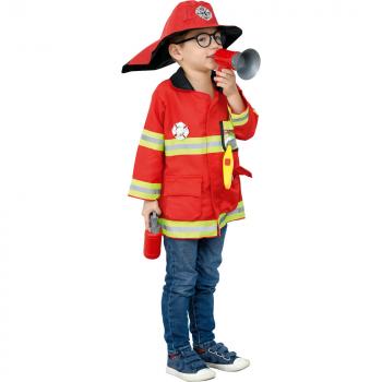 Kostüm - Feuerwehrmann, mit Zubehör
