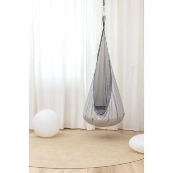 Hängesitz Kokon, hellgrau