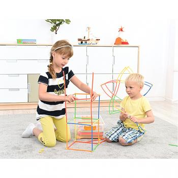 Grosse Konstruktionsstrohhalme - 800 Teile