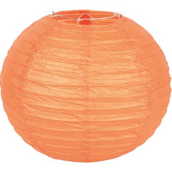 Farbiger Lampion - orange