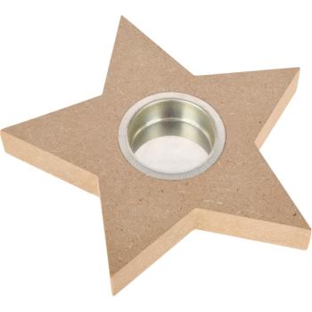 Teelichthalter - Stern B