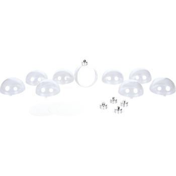 Durchsichtige Weihnachtskugeln zum Selbstgestalten