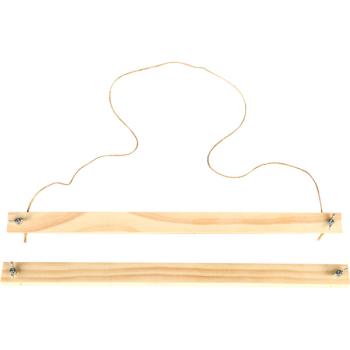 Posterhängeleiste Holz, Breite 25 cm