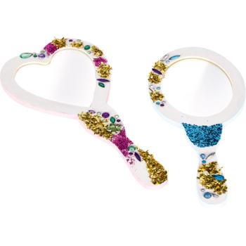 Holzspiegel zum Verzieren, 2 Stck.