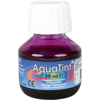 Wasserfarbe Aquatint, magenta