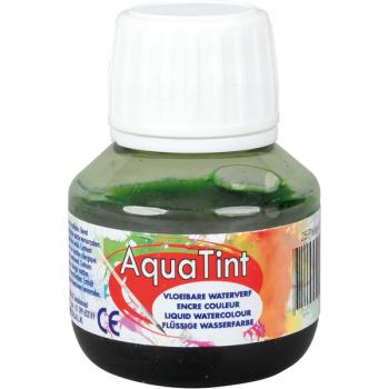 Wasserfarbe Aquatint, pastellgrün