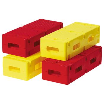 Ziegelsteine, 4er Set