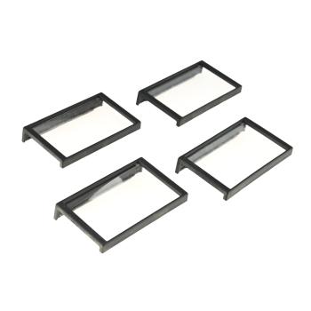 Info Rail - Namen-Clips, 4er-Set