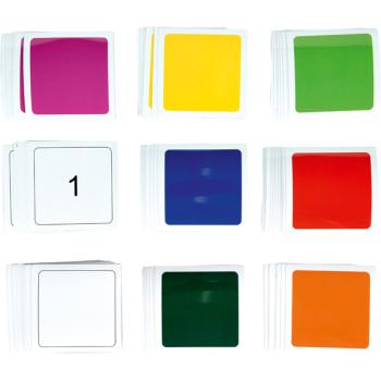 Farbkarten für Boomwhackers