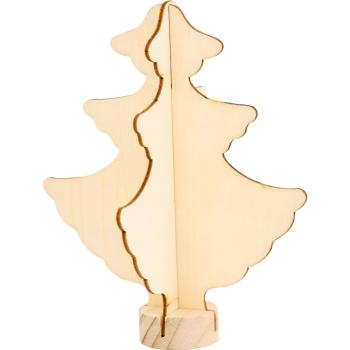 Weihnachtsbäume zum Bemalen, 12 Stck.