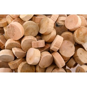 Holzscheiben, 1 kg, Durchm. 3 cm