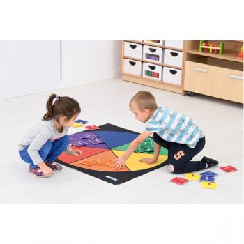 Bodenspielmatte - Farbkreis