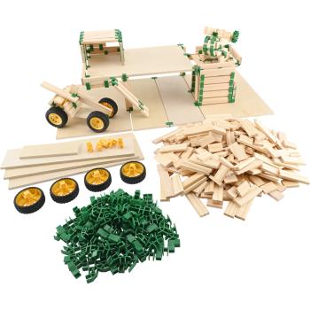 Join Clips - Holzbausteine, 260 Bausteine