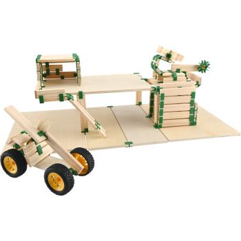 Join Clips - Holzbausteine, 260 Bausteine