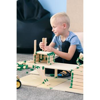 Join Clips - Holzbausteine, 260 Bausteine