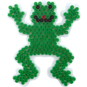 Steckplattenset für Bügelperlen NABBI® MINI, 6 Tiere