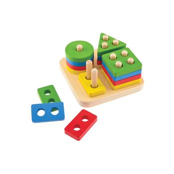 Formensteckspiel aus Holz