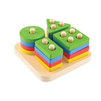 Formensteckspiel aus Holz