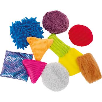 Bunte Sensorikkissen, 10 Stck.