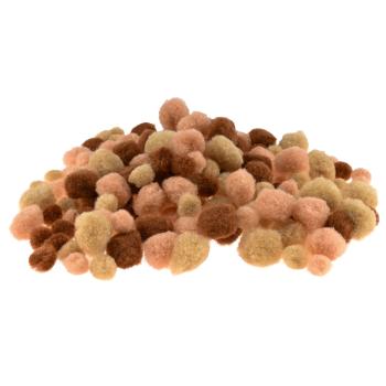 Pompons, 150 Stck., Tönung (654127)