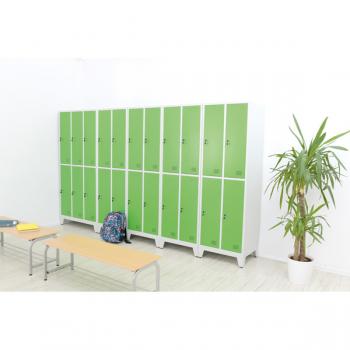 Türen für Metallspind-Korpus, 2 Stck. - hellgrün