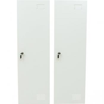 Türen für Metallspind-Korpus, 2 Stck. - grau