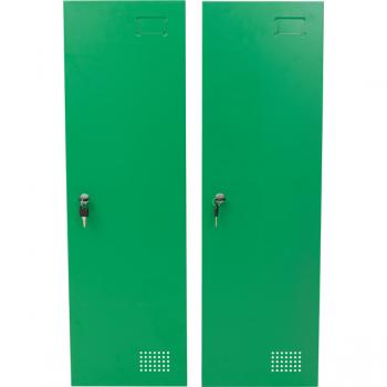 Türen für Metallspind-Korpus, 2 Stck. - grün
