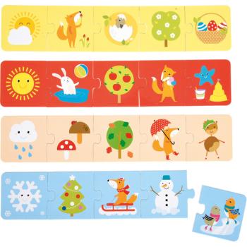 Reihenpuzzle - 4 Jahreszeiten