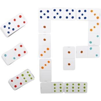 Doppelseitiges Dominospiel - Dinosaurier