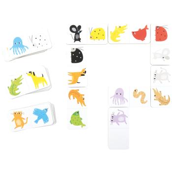 Doppelseitiges Dominospiel - Farben