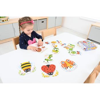Puzzle - kleine Wiesenbewohner