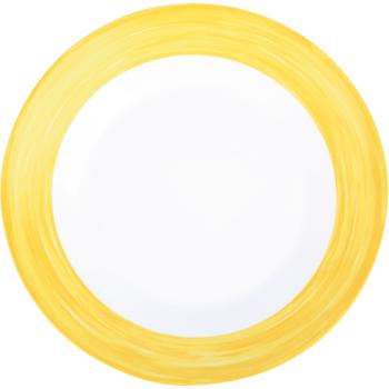 Teller L, 23,5 cm, gelb