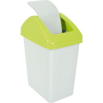 Abfallbehälter C mit Schwingdeckel, 25 l - grün