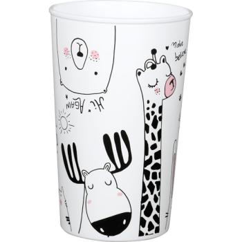 Becher, 250 ml, aus Kunststoff, Tiere