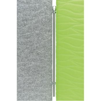 Akustik-Trennwand, H 160 cm, grün