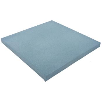 Akustik-Wandpaneel, Quadrat, Stärke 4 cm, taubenblau