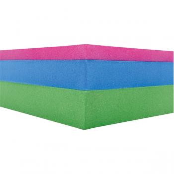 Akustik-Wandpaneel, Quadrat, Stärke 5 cm, moosgrün