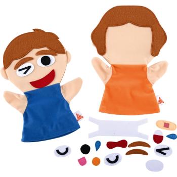 Handpuppen Emotionen, zum Gestalten