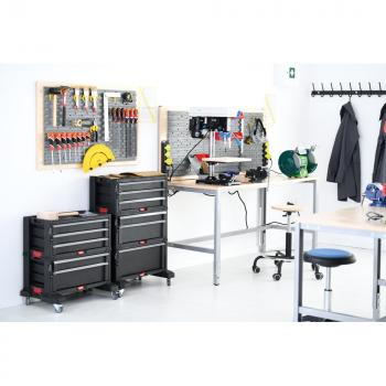 Mobiler Werkzeugschrank mit 5 Schubladen