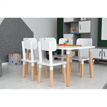 TAB Stuhl 2, SH 31 cm, weiss