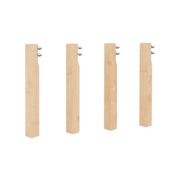NEA Eckige Tischbeine, TH 47 cm, 4er Set