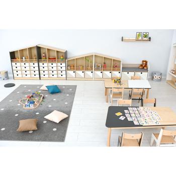 FLO Schrank L, Giebel links, weiss