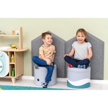 Akustik-Wandpaneele FLO, mit Bahamabezug, C