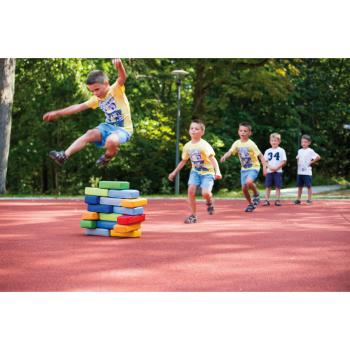 Schaumsstoffbeisteine, Ziegeln