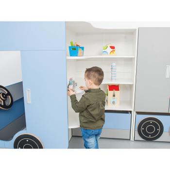 Spiel- und Leseecke Lastwagen