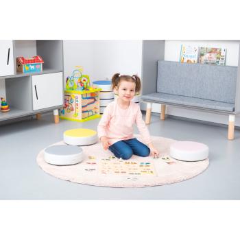 Sitzkissen rund, H 8 cm