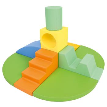 Schaumstoff-Set Kletterburg, 11-teilig